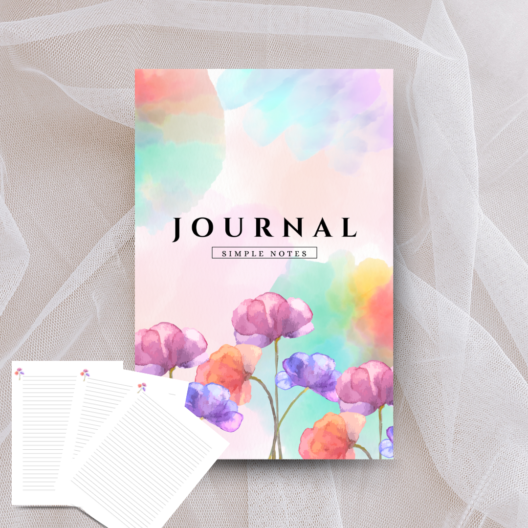 Floral Watercolor Bliss Matching interior paper